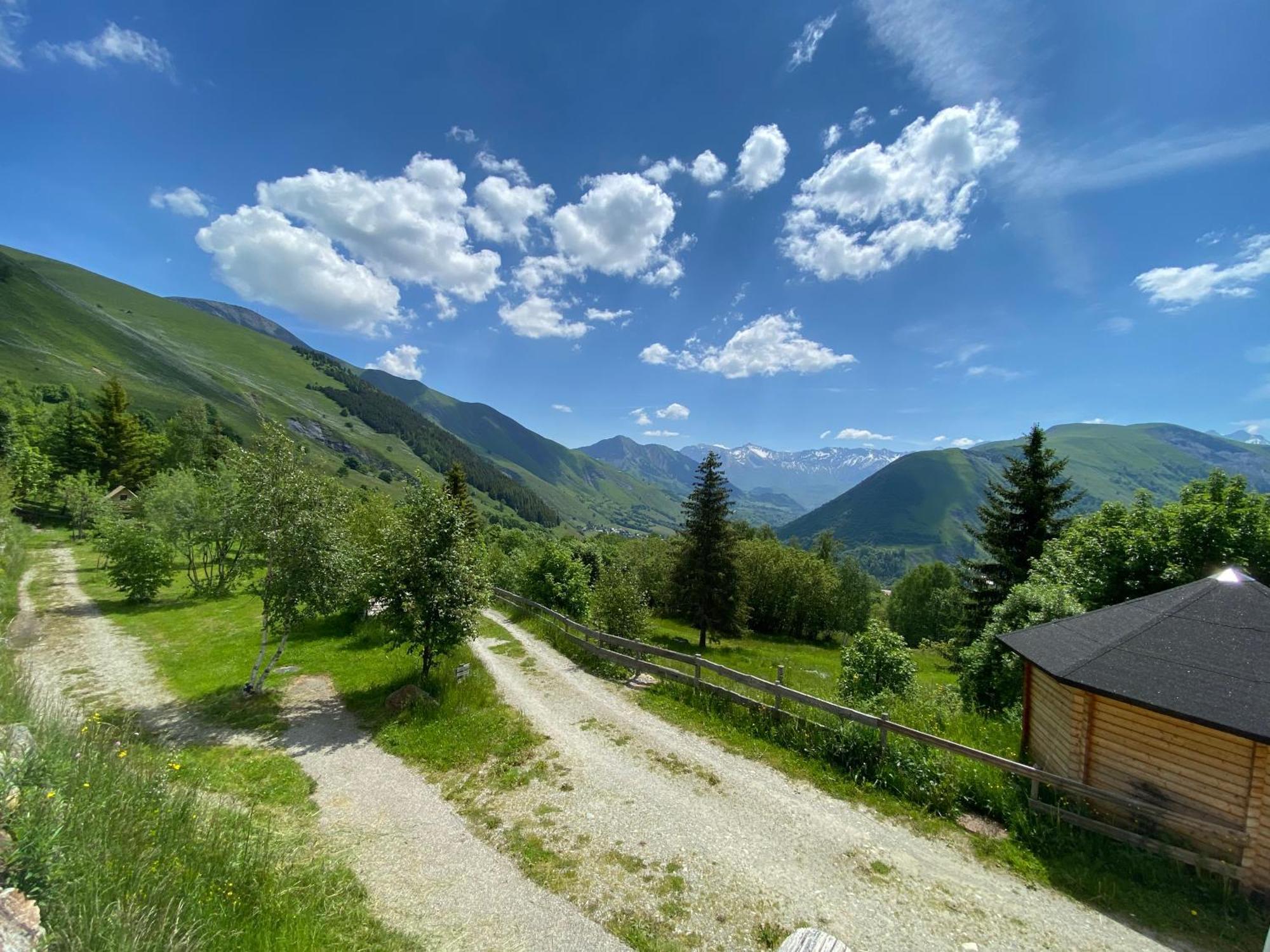 Le Domaine Du Trappeur Hotel Saint-Sorlin-dʼArves Buitenkant foto