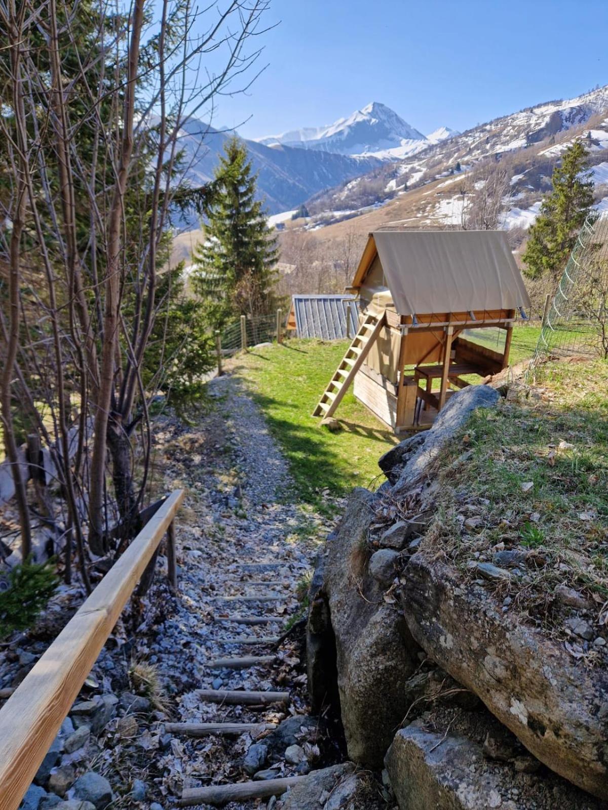 Le Domaine Du Trappeur Hotel Saint-Sorlin-dʼArves Kamer foto